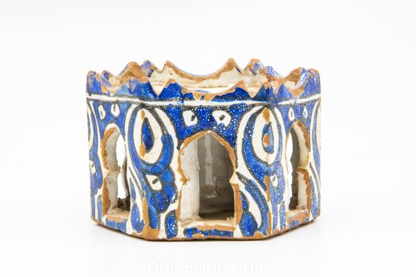 handmade pottery Pot Moroccan vase Arabian Art Decor