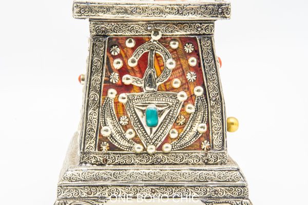 Vintage Moroccan Metal coffee machine - Retro Manual Coffee