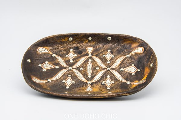 Moroccan Traditional Wooden Tray - Very beautiful moroccan antique decor