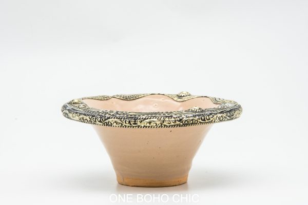 Moroccan ceramic Ashtray - Cigar Ashtray - handmade Ashtray - Vintage ceramic ashtray -Handmade Ceramic Ashtray - Moroccan decor
