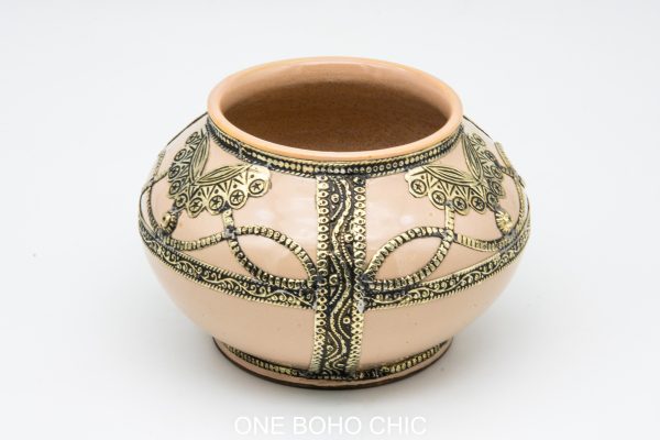 Moroccan ceramic Ashtray - Cigar Ashtray - handmade Ashtray - Vintage ceramic ashtray -Handmade Ceramic Ashtray - Moroccan decor