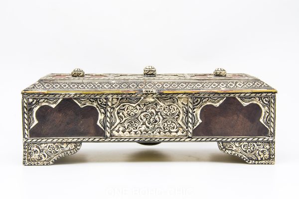 Vintage Moroccan chest - Moroccan Wooden Chest, moorish home decor