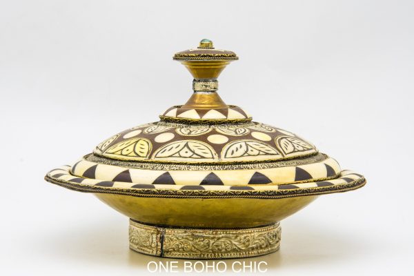 Very beautiful moroccan antique COPPER dinning set table decor