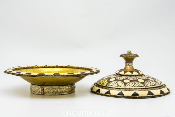 Very beautiful moroccan antique COPPER dinning set table decor