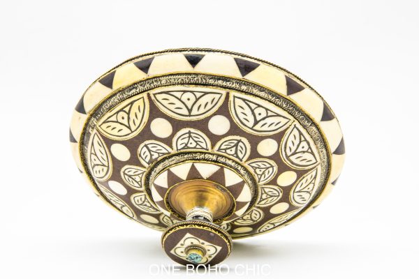 Very beautiful moroccan antique COPPER dinning set table decor