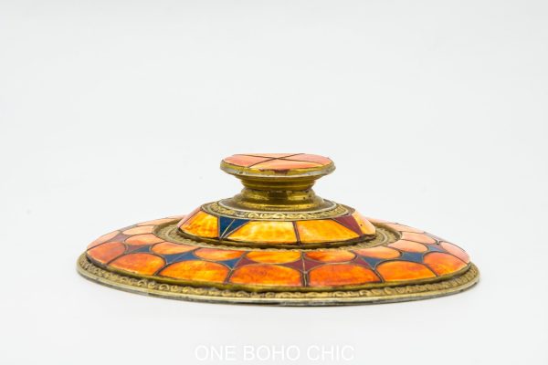 Very beautiful moroccan antique COPPER dinning set table decor