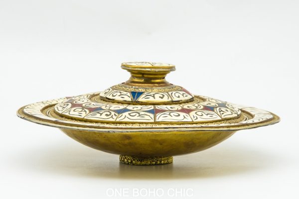Very beautiful moroccan antique COPPER dinning set table decor