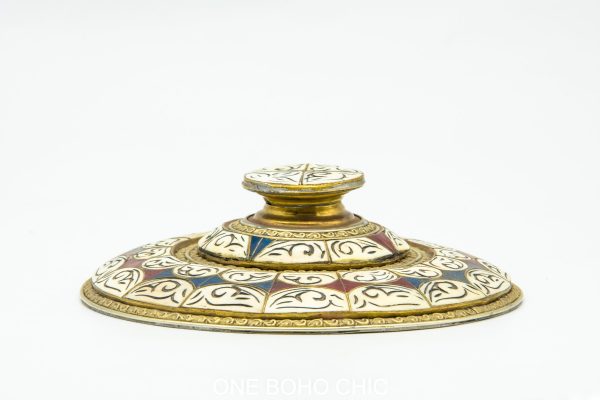 Very beautiful moroccan antique COPPER dinning set table decor
