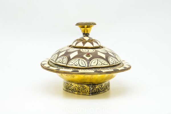 Very beautiful moroccan antique COPPER dinning set table decor