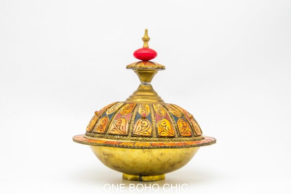 Very beautiful moroccan antique COPPER dinning set table decor