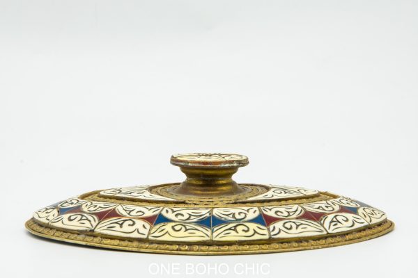 Very beautiful moroccan antique COPPER dinning set table decor