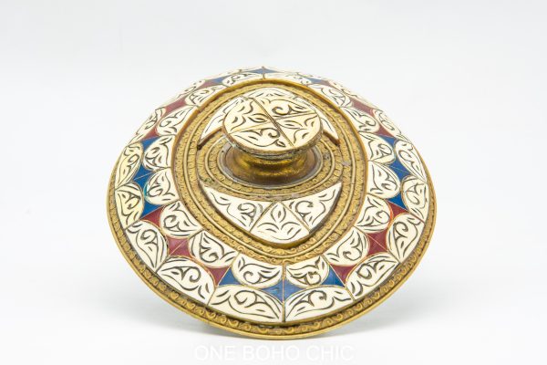 Very beautiful moroccan antique COPPER dinning set table decor