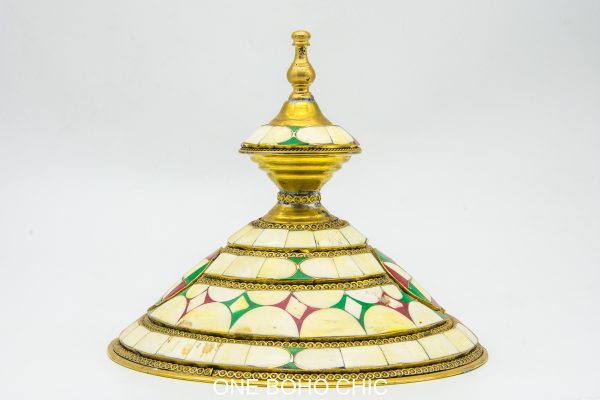 Very beautiful moroccan antique COPPER dinning set table decor