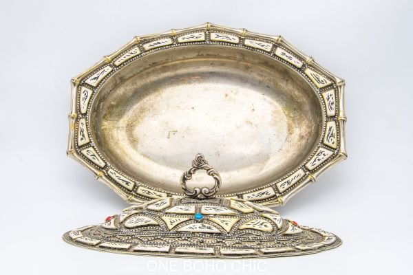 Very beautiful moroccan antique COPPER dinning set table decor