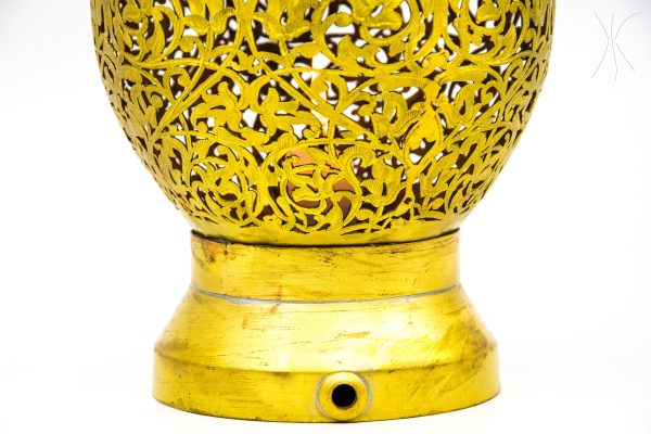 Rare candlestick moroccan Art Decor Table - Very beautiful moroccan antique decor
