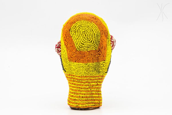 Vintage african war head tribe symbole gift idea for office decoration
