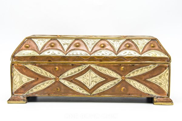 Vintage Moroccan chest - Moroccan Wooden Chest, moorish home decor