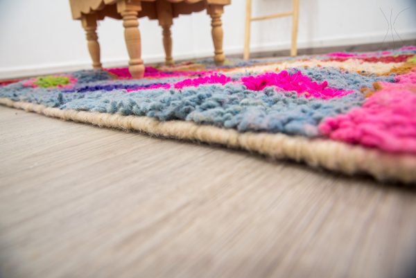 moroccan runner Colorful rug,Tuft Rug, sheepskin rug,Nordic Geometric Rug, modern rug, tufted rug,dada rug