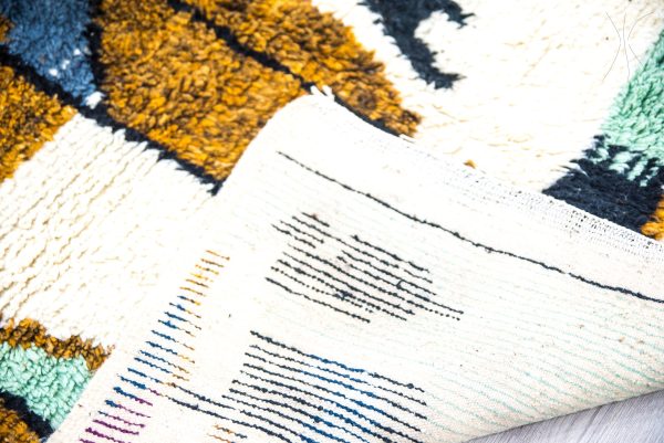 Colorful Moroccan rug,Tuft Rug, sheepskin rug,Nordic Geometric Rug, modern rug, tufted rug,dada rug