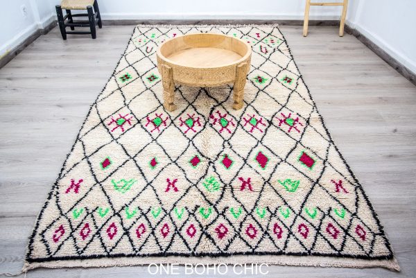 Beni Ourain Rug,Authentic Moroccan Rug,Hand Knotted Rug,Handmad Wool Rug,Berber Teppich,Vintage Berber Rug,Moroccan Teppich,Moroccan Carpet
