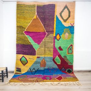 Moroccan rug,Tuft Rug, sheepskin rug,Nordic Geometric Rug, modern rug, tufted rug,dada rug, colorful rug