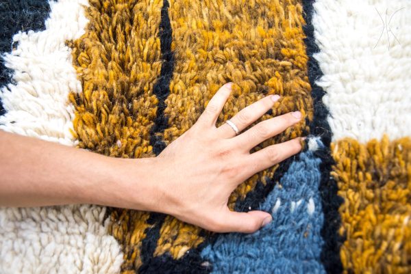 Colorful Moroccan rug,Tuft Rug, sheepskin rug,Nordic Geometric Rug, modern rug, tufted rug,dada rug