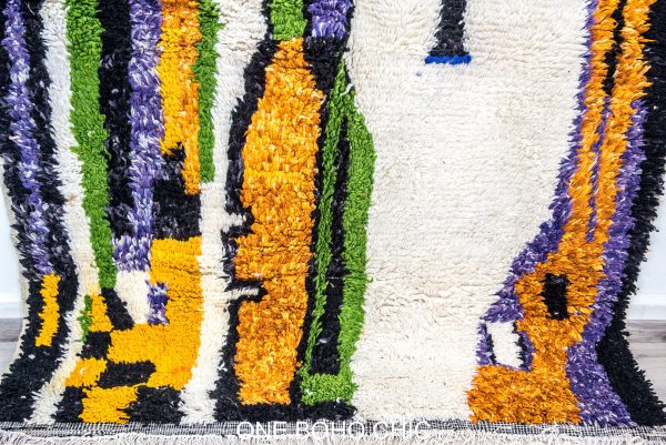 Colorful Moroccan rug,Tuft Rug, sheepskin rug,Nordic Geometric Rug, modern rug, tufted rug,dada rug