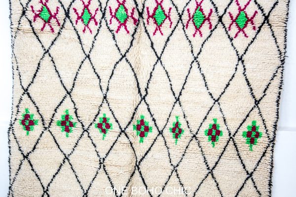 Beni Ourain Rug,Authentic Moroccan Rug,Hand Knotted Rug,Handmad Wool Rug,Berber Teppich,Vintage Berber Rug,Moroccan Teppich,Moroccan Carpet