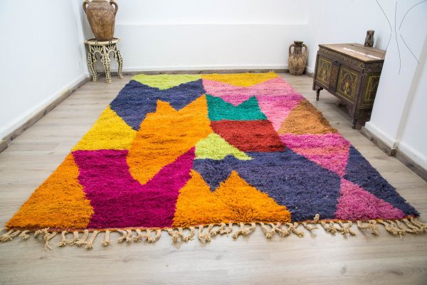 Azilal Rug,Authentic Moroccan Rug,Hand Knotted Rug,Handmad Wool Rug,Berber Teppich,Vintage Berber Rug,Moroccan Teppich,Moroccan Carpet