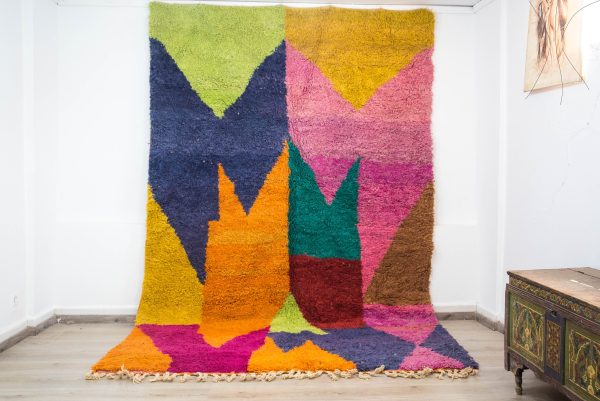 Azilal Rug,Authentic Moroccan Rug,Hand Knotted Rug,Handmad Wool Rug,Berber Teppich,Vintage Berber Rug,Moroccan Teppich,Moroccan Carpet
