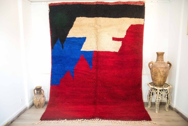 Colorful Moroccan rug,Tuft Rug, sheepskin rug,Nordic Geometric Rug, modern rug, tufted rug,dada rug
