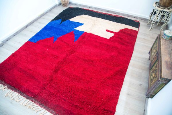 Colorful Moroccan rug,Tuft Rug, sheepskin rug,Nordic Geometric Rug, modern rug, tufted rug,dada rug