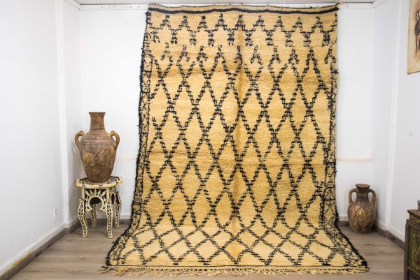 Beni Ourain Rug,Authentic Moroccan Rug,Hand Knotted Rug,Handmad Wool Rug,Berber Teppich,Vintage Berber Rug,Moroccan Teppich,Moroccan Carpet