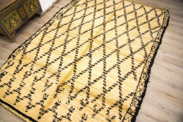 Beni Ourain Rug,Authentic Moroccan Rug,Hand Knotted Rug,Handmad Wool Rug,Berber Teppich,Vintage Berber Rug,Moroccan Teppich,Moroccan Carpet