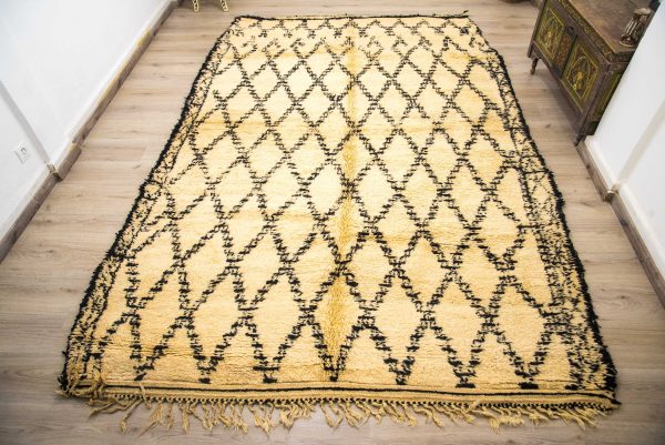 Beni Ourain Rug,Authentic Moroccan Rug,Hand Knotted Rug,Handmad Wool Rug,Berber Teppich,Vintage Berber Rug,Moroccan Teppich,Moroccan Carpet