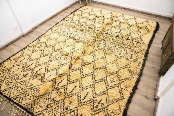 Beni Ourain Rug,Authentic Moroccan Rug,Hand Knotted Rug,Handmad Wool Rug,Berber Teppich,Vintage Berber Rug,Moroccan Teppich,Moroccan Carpet