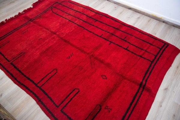 Beni Mrirt Rug,Authentic Moroccan Rug,Handmad Wool Rug,Berber Teppich,Vintage Berber Rug,Moroccan Teppich,Moroccan Carpet