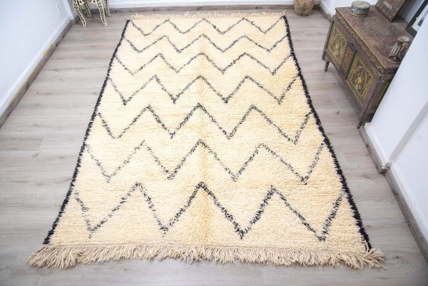 Large handwoven cream rug, bedroom rug, cotton carpet, living room rug, bohemian decor, area rug, kitchen rug, nursery rug, kids room rug.