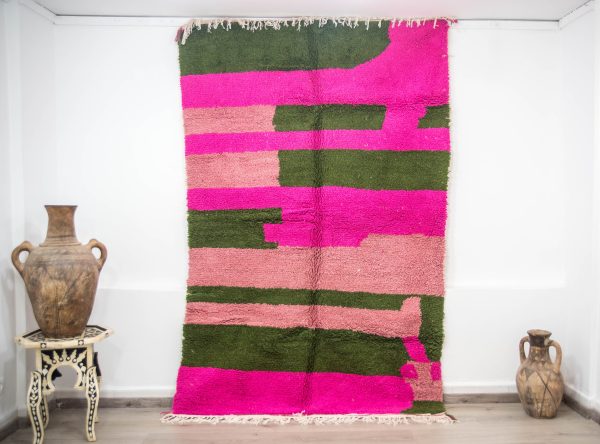 Azilal Rug, | CLEARANCE SALE | Hand Knotted Rug,Rainbow boho rug | berber rug, boho rug, Handmade Carpet, rainbow rug for living room