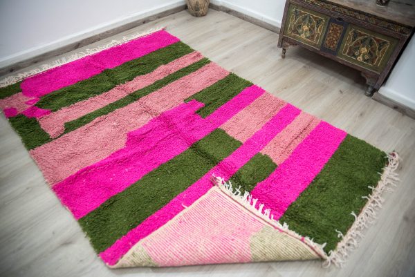 Azilal Rug, | CLEARANCE SALE | Hand Knotted Rug,Rainbow boho rug | berber rug, boho rug, Handmade Carpet, rainbow rug for living room