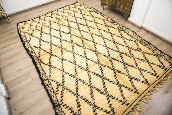 Beni Ourain Rug,Authentic Moroccan Rug,Hand Knotted Rug,Handmad Wool Rug,Berber Teppich,Vintage Berber Rug,Moroccan Teppich,Moroccan Carpet
