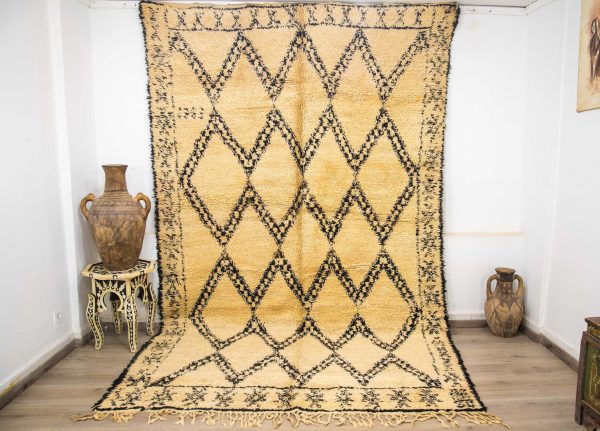 Beni Ourain Rug,Authentic Moroccan Rug,Hand Knotted Rug,Handmad Wool Rug,Berber Teppich,Vintage Berber Rug,Moroccan Teppich,Moroccan Carpet