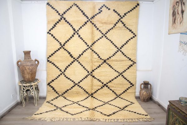 Morrocan ivory rug, Scandinavian Nordic Decor Inspired Rug Hand Woven Wool MOROCCO RUGS