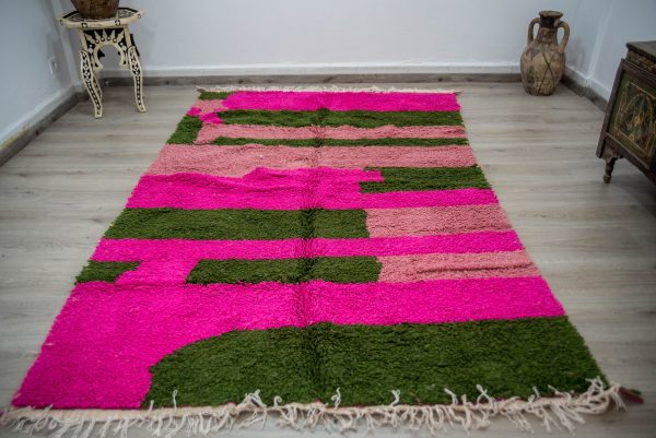 Azilal Rug, | CLEARANCE SALE | Hand Knotted Rug,Rainbow boho rug | berber rug, boho rug, Handmade Carpet, rainbow rug for living room