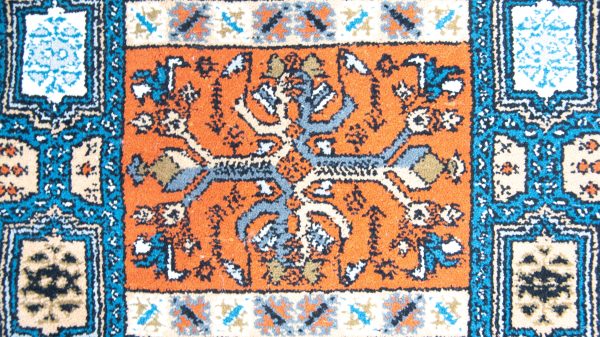 round moroccan rug, Authentic 90s Moroccan Rug, Wool Rug,Berber Teppich catpet ,Vintage Berber Rug