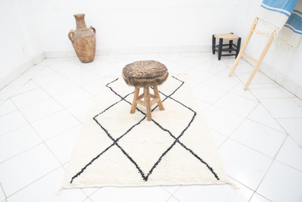 Moroccan art Carpet, vintage Moroccan Rugs, Berber Rug, Beni Ouarain Rug, Moroccan Mrirt Rug, Ethnic Boho Rugart