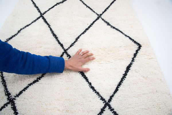 Moroccan art Carpet, vintage Moroccan Rugs, Berber Rug, Beni Ouarain Rug, Moroccan Mrirt Rug, Ethnic Boho Rugart