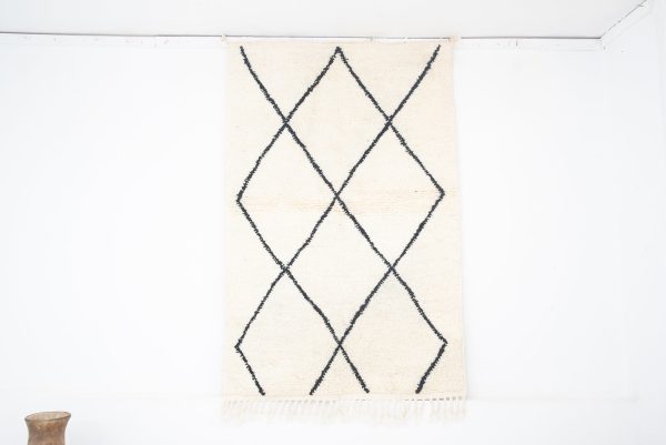 Moroccan art Carpet, vintage Moroccan Rugs, Berber Rug, Beni Ouarain Rug, Moroccan Mrirt Rug, Ethnic Boho Rugart