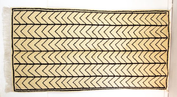 vintage Beni Ourain Rug,Large handwoven rug, bedroom rug, living room rug, bohemian decor, area rug,vintage unique rug