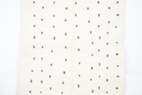 Moroccan rug Hand knotted - Beni ourain rug - all wool berber rug - handmade rug - Genuine lamb wool